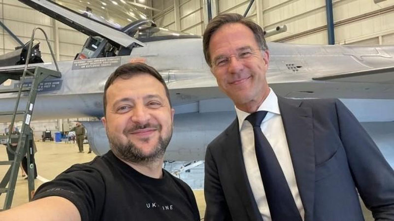 'Daniya va Gollandiya Ukrainaga qiruvchi samolyotlar etkazib beradi'ning rasmi