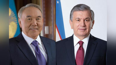 Изрображение 'Шавкат Мирзиёев поздравил Елбасы с днем рождения'