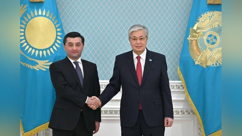 'Qozog`iston Prezidenti O`zbekiston tashqi ishlar vazirini qabul qildi'ning rasmi