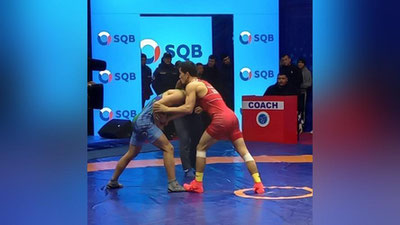 'Yunon-rum kurashi bo`yicha O`zbekiston chempionlari aniqlandi'ning rasmi