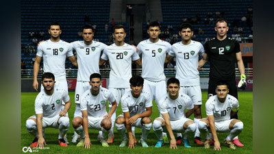 Изрображение 'Сборная Узбекистана U-23 разгромила сборную Афганистана на старте отбора Кубка Азии'