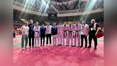 Изрображение 'Сборная Узбекистана по таэквондо WT завоевала 7 медалей турнира в ОАЭ'