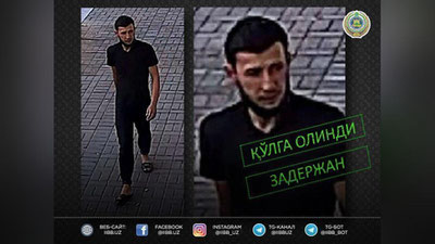 'Toshkentda “Spark”ni olib qochgan shaxs Qashqadaryoda qo`lga olindi'ning rasmi