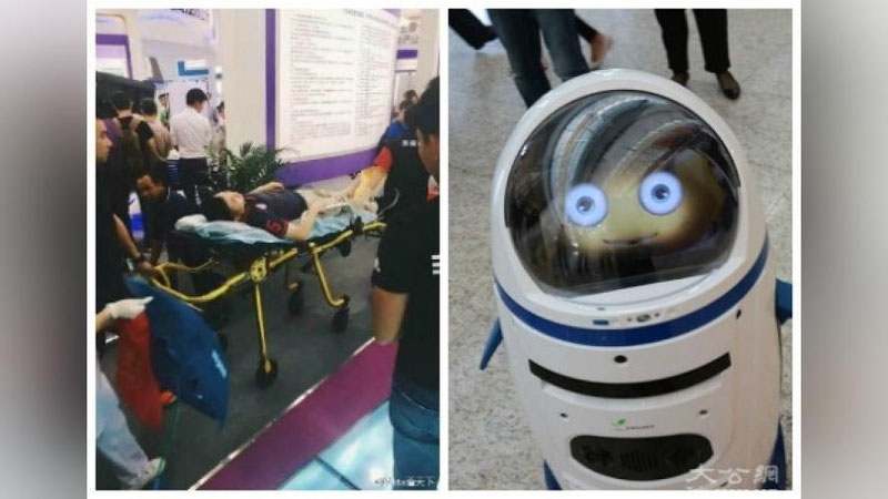 Изрображение 'ВОССТАНИЕ МАШИН: РОБОТ ВПЕРВЫЕ НАПАЛ НА ЧЕЛОВЕКА'