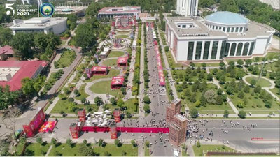 Изрображение 'Как проходил первый день фестиваля «Движение пяти инициатив Ташкента»: фото, видео'