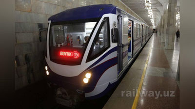 'Toshkent metrosi modernizasiya qilingan vagonlarning yangi partiyasini oladi'ning rasmi