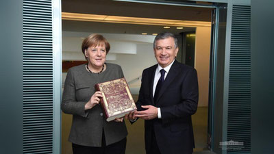 Изрображение 'ВИДЕО: ОСНОВНЫЕ МЕРОПРИЯТИЯ ВИЗИТА ГЛАВЫ УЗБЕКИСТАНА В ФРГ'