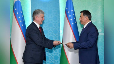 Изрображение 'В МИДе Узбекистана принят новый посол Черногории'