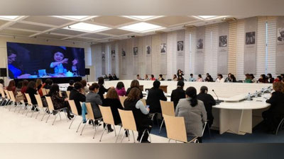 'Teleekranlarda ziyoli ayollar gavdalantirilmayapti — O`zbekiston Ayollar media klubi'ning rasmi