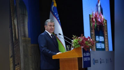 'ShAVKAT MIRZIYoEV JANUBIY KOREYa - O`ZBEKISTON BIZNES-FORUMIDA IShTIROK ETDI'ning rasmi