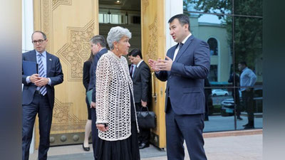 'AQSh kompaniyalarini O`zbekistonga jalb etish bo`yicha kelishuvga erishildi'ning rasmi