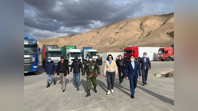 'O`zbekiston va Qirg`iziston o`rtasida transport-kommunikasiya aloqalari rivojlantiriladi'ning rasmi