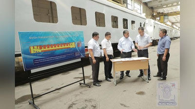 Изрображение 'На ташкентском заводе до конца сентября отремонтируют 20 пассажирских вагонов'