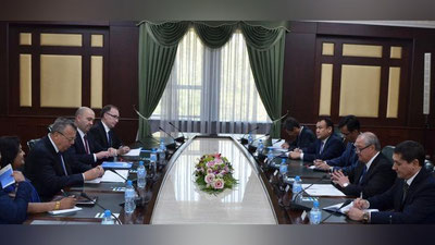 Изрображение 'ГЛАВА МИД УЗБЕКИСТАНА ПРИНЯЛ ЗАМЕСТИТЕЛЯ ГЕНСЕКА ООН'