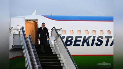 'Shavkat Mirziyoev Toshkentga qaytib keldi'ning rasmi