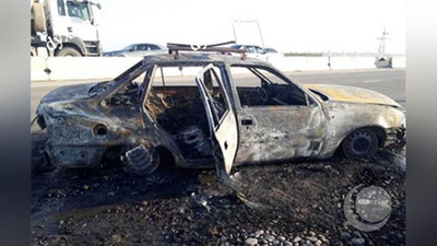 'Katta magistralda yonib ketgan "Neksiya" bo`yicha rasmiy ma`lumot berildi'ning rasmi