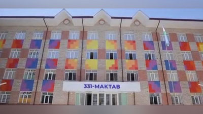 Изрображение 'В Сергели готовится к открытию новая школа №331 (видео)'