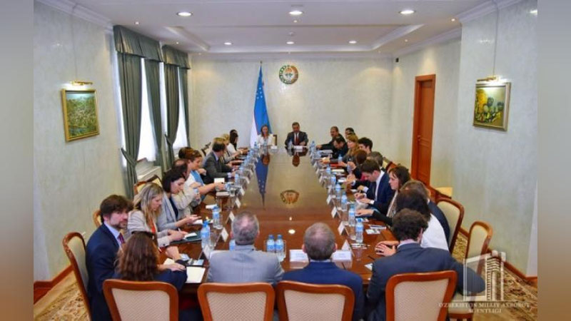 'Evropa Ittifoqi ekspertlari O`zbekistonda amalga oshirilayotgan islohotlarga baho berishdi'ning rasmi