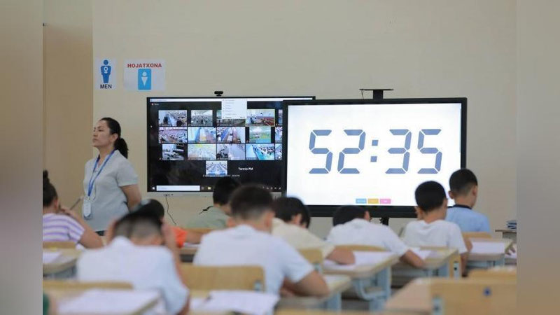 'Президент мактабларга кириш имтиҳонлари интернет орқали жонли эфирга узатилади'ning rasmi