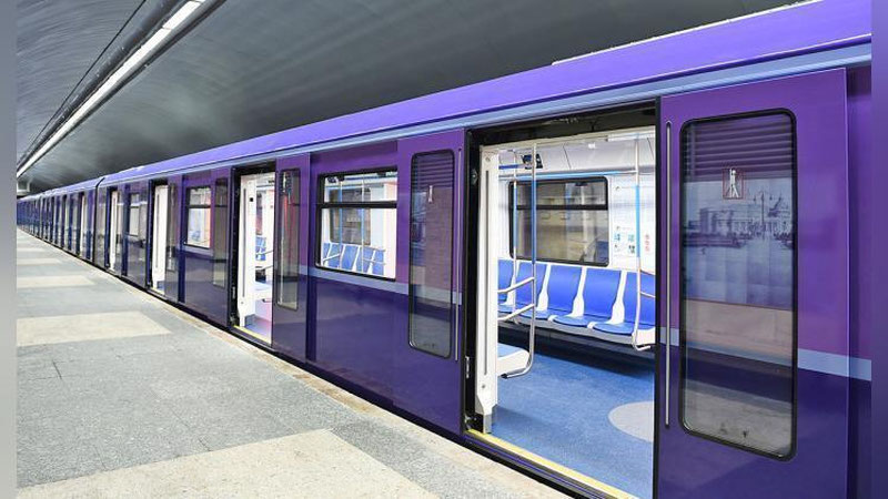 Изрображение 'Стали известны детали поставки новых российских поездов для метро Ташкента'