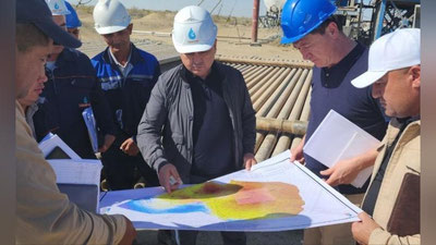 Изрображение '«Узбекнефтегаз»: Председатель Правления посетил Мубаракское нефтегазодобывающее управление (Фото)'