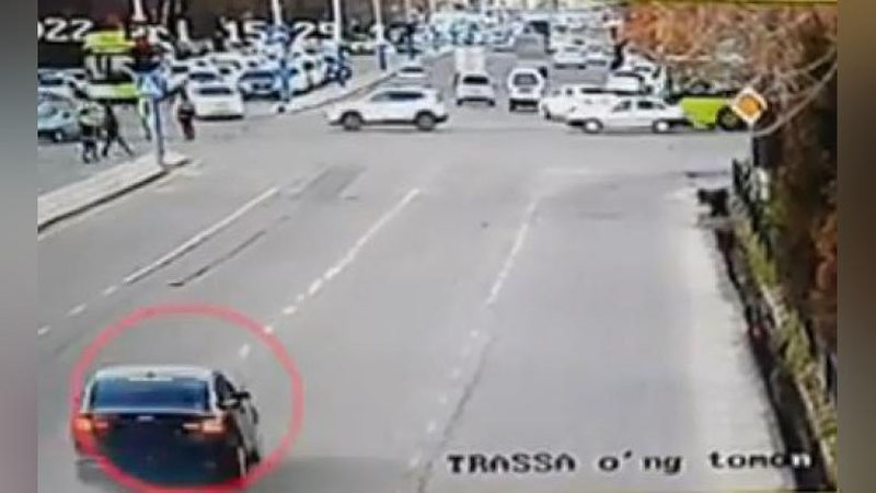 Изрображение 'Водитель "Малибу", которого остановили в Ташкенте с помощью оружия, был "в загуле" (видео)'