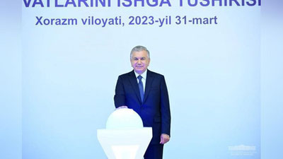 'Shavkat Mirziyoev Xorazmda oltita yangi korxonani ishga tushirdi'ning rasmi