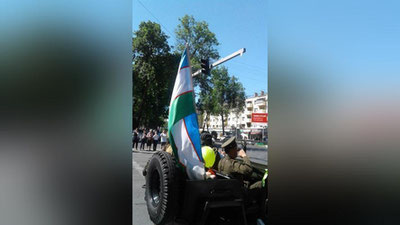 '9 майга бағишланган навбатдаги акциядан фоторепортаж (видео)'ning rasmi