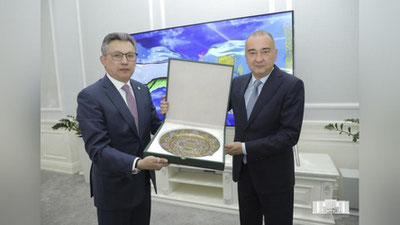 Изрображение 'Казахстан предложил Ташкенту ряд совместных проектов: от СП до проекта диагностики рака'