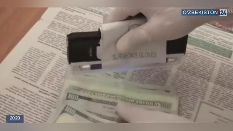 Изрображение 'СОТРУДНИК БАНКА В БУХАРЕ ПОПАЛСЯ НА ВЗЯТКЕ В 1300 ДОЛЛАРОВ (ВИДЕО)'