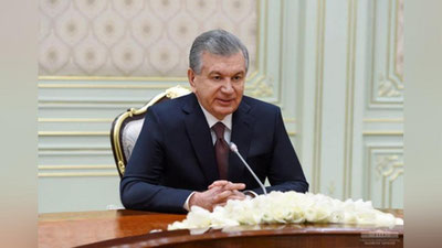 Изрображение 'Шавкат Мирзиёев и Вагит Алекперов обсудили углубление кооперации в геологоразведке'