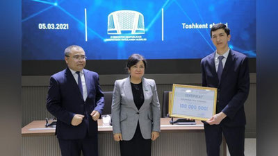 '6 nafar yosh olim 400 mln so`mlik mukofotni qo`lga kiritdi'ning rasmi