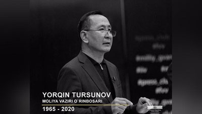 'Moliya vaziri o`rinbosari Yorqin Tursunov olamdan o`tdi'ning rasmi