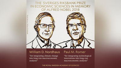 'Iqtisod bo`yicha Nobel mukofoti laureatlari ma`lum qilindi 'ning rasmi