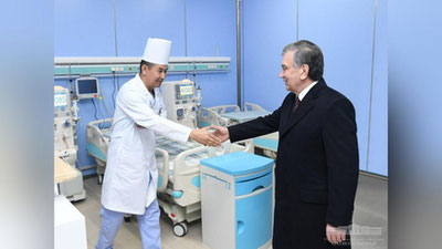 'Qarshida kardiologiya va endokrinologiya markazlarining filiallari tashkil etildi'ning rasmi