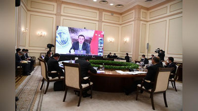 Изрображение 'Видео: Делегация Узбекистана приняла участие в Совете глав правительств стран ШОС'