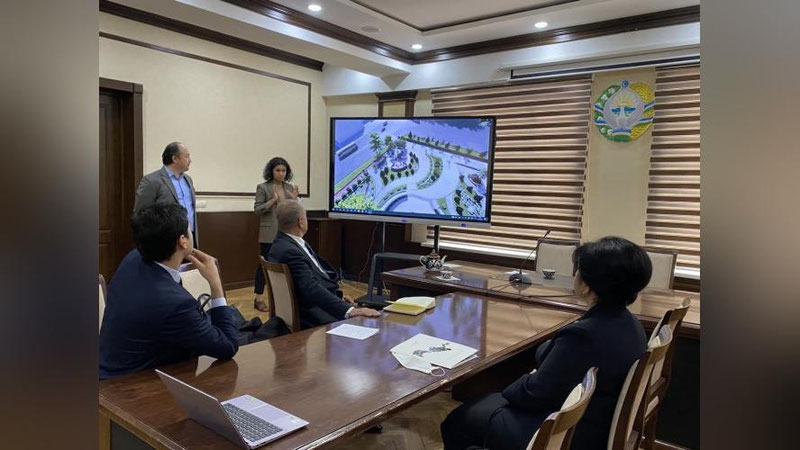 Изрображение '"Парк математиков" на площади Аль-Хорезми станет "визитной карточкой" Чиланзара'