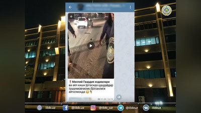 'Chilonzorda Milliy gvardiya xodimlari va ayol o`rtasida sodir bo`lgan holatga aniqlik kiritildi (video)'ning rasmi