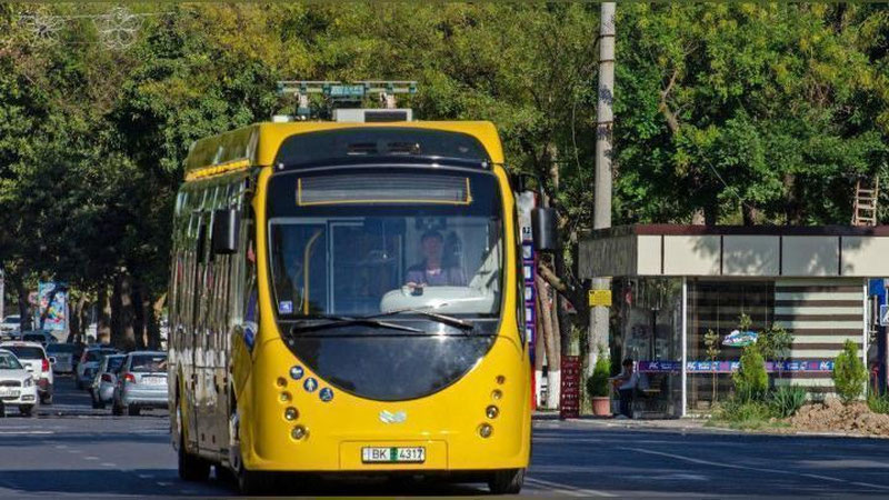 'Toshkentda yo`lovchilarga xizmat ko`rsatuvchi elektrobuslar soni 10 taga etkaziladi'ning rasmi