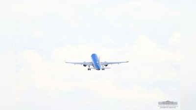 Изрображение 'Глава Узбекистана отбыл в Бишкек на саммит СНГ'