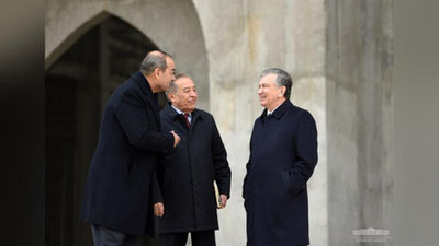 Изрображение 'Видео: Посещение главой государства столичных объектов'