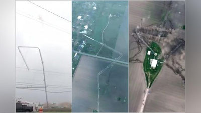 Изрображение 'В Техасе рухнула 400-метровая телебашня (видео)'