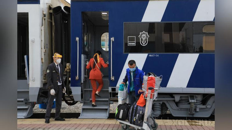 '"Ўзбекистон темир йўллари" АЖ баъзи йўловчиларга байрам арафасида чегирмалар эълон қилди'ning rasmi