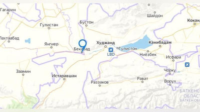 Изрображение 'Отголосок землетрясения в Кыргызстане зафиксировали в Бекабаде'