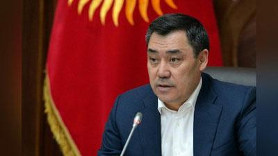 'Kecha biz qo`shni O`zbekiston bilan chegara masalasiga nuqta qo`ydik - Qirg`iziston prezidenti'ning rasmi