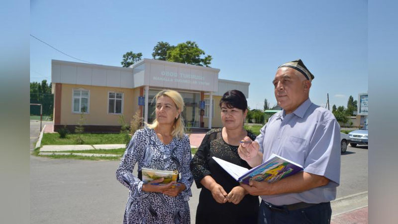 'Mahallalarda "Huquqiy axborot kuni" tashkil etiladi 'ning rasmi