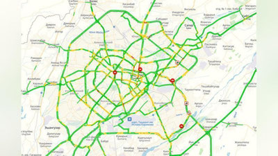 'Yandeks Toshkentdagi tirbandliklarni ko`rsata boshladi'ning rasmi