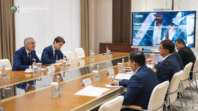 'Франция компанияси Ўзбекистонда инновацион мактаб ва шифохоналар қуришни режалаштирмоқда'ning rasmi