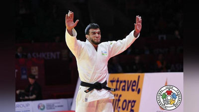 Изрображение 'Муроджон Юлдошев завоевал бронзу чемпионата мира по дзюдо'