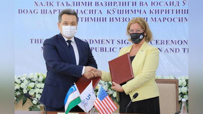 'USAID O`zbekistonlik o`quvchilar uchun 5.5 mln AQSh dollari ajratadi'ning rasmi